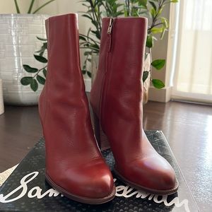 Like new! Free shipping. Sam Edelman Reyes Rust Mid-Calf Boot.